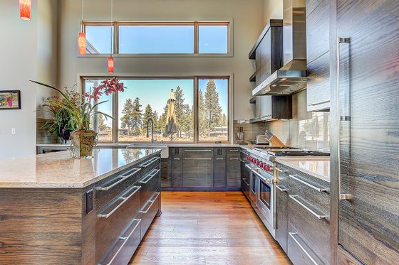 Interior - Kitchen 3 for Modern House Plan #892-12 - 3 bed, 3.5 bath