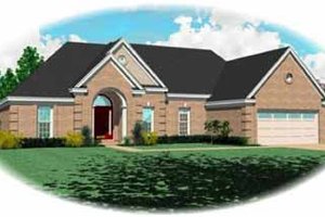 Traditional Exterior - Front Elevation Plan #81-282