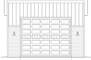 Exterior - Front Elevation 3 for Contemporary House Plan #932-226 - 1 bed, 1 bath