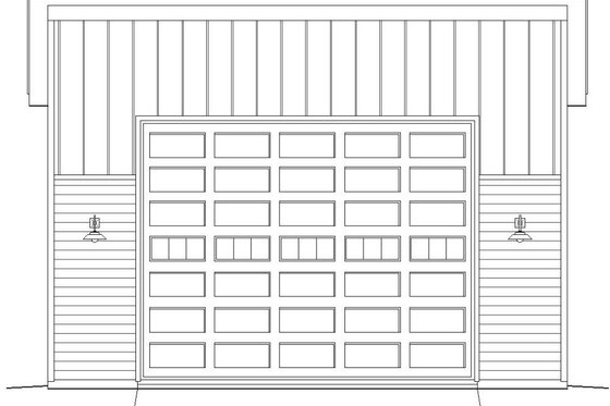Exterior - Front Elevation 3 for Contemporary House Plan #932-226 - 1 bed, 1 bath