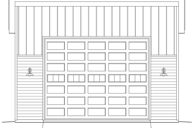 Home Plan - Exterior - Front Elevation 3 for Contemporary House Plan #932-226 - 1 bed, 1 bath