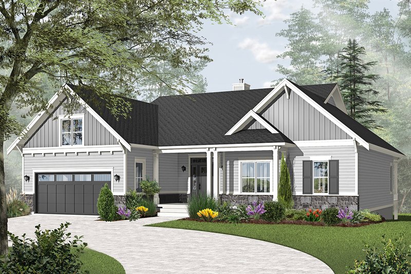 Traditional Style House Plan - 4 Beds 3.5 Baths 3380 Sq/Ft Plan #23 ...