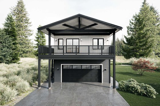 Tiny Garage Apartment Plan