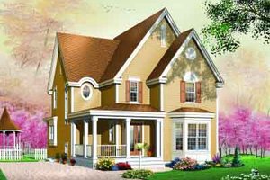 Country Exterior - Front Elevation Plan #23-551