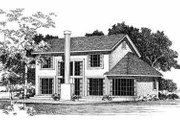 Traditional Style House Plan - 3 Beds 2.5 Baths 2075 Sq/Ft Plan #72-378 