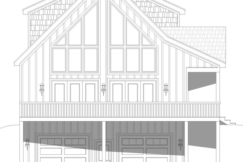 House Plan Design - Exterior - Other Elevation for Traditional House Plan #932-440 - 3 bed, 2.5 bath