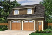 Traditional Style House Plan - 1 Beds 1 Baths 495 Sq/Ft Plan #48-629 