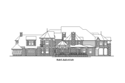 Craftsman Style House Plan - 5 Beds 5.5 Baths 7400 Sq/Ft Plan #132-182 