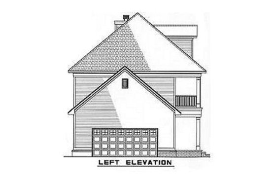 Exterior - Other Elevation for Southern House Plan #17-258 - 3 bed, 2.5 bath