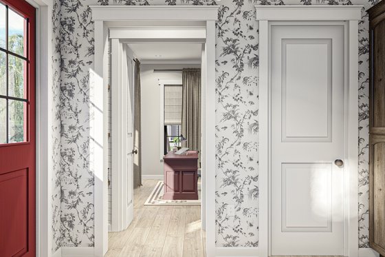 Interior - Entry 1 for Colonial House Plan #455-549 - 3 bed, 2.5 bath