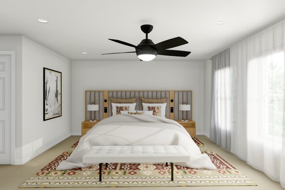 Interior - Master Bedroom 1 for Farmhouse House Plan #1060-317 - 18 bed, 12 bath