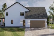 Cottage Style House Plan - 4 Beds 3.5 Baths 3926 Sq/Ft Plan #455-675 Exterior 