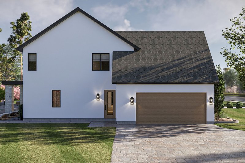 Architectural House Design - Exterior - Other Elevation 1 for Cottage House Plan #455-675 - 4 bed, 3.5 bath