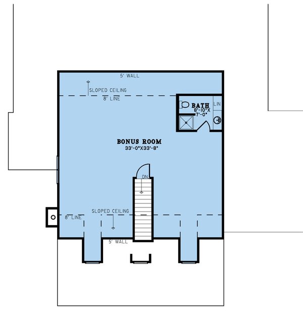 Home Plan - Farmhouse Floor Plan - Upper Floor Plan #923-276