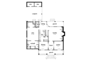 Southern Style House Plan - 4 Beds 3.5 Baths 2744 Sq/Ft Plan #36-250 