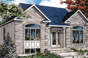 Traditional Exterior - Front Elevation Plan #138-200