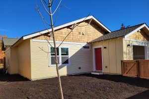 Exterior - Rear Elevation for Craftsman House Plan #1099-3 - 3 bed, 2 bath