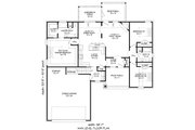 Modern Style House Plan - 3 Beds 2 Baths 2000 Sq/Ft Plan #932-553 