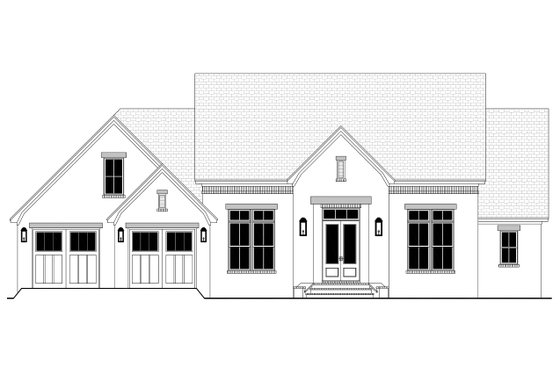 Exterior - Front Elevation 7 for Farmhouse House Plan #430-235 - 3 bed, 2 bath