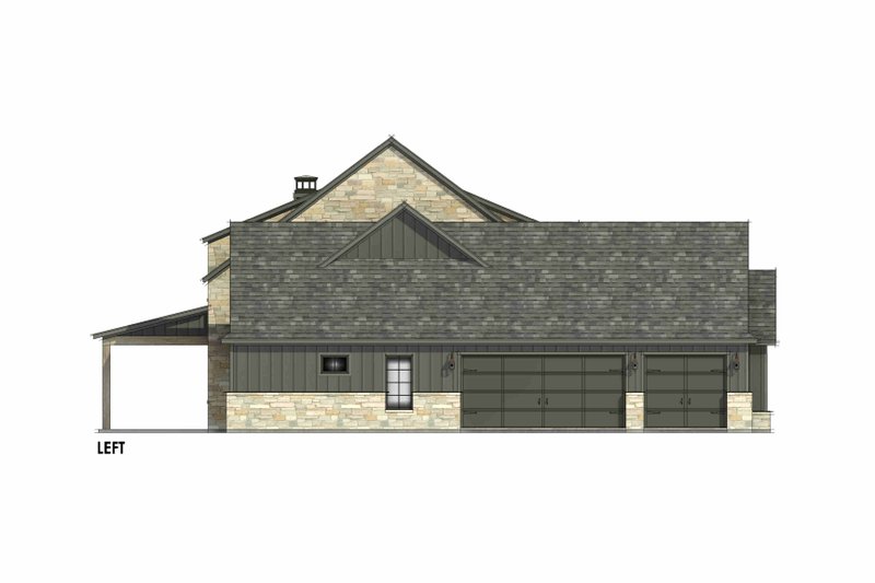 House Plan Design - Exterior - Other Elevation for European House Plan #1096-11 - 4 bed, 4.5 bath