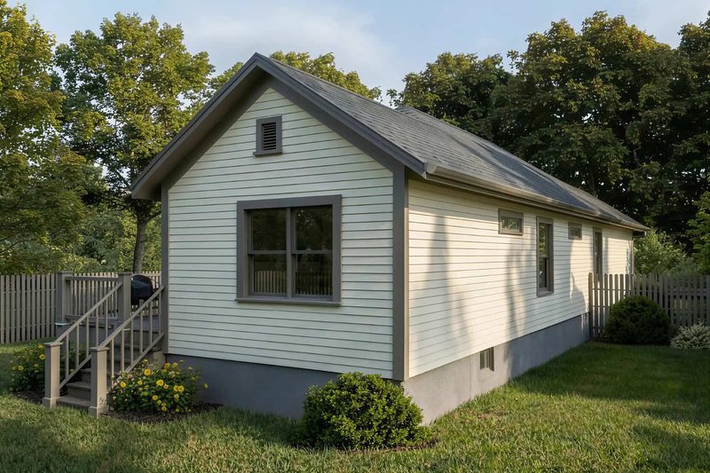 House Design - Exterior - Other Elevation for Traditional House Plan #79-149 - 3 bed, 2 bath