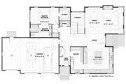 Modern Style House Plan - 4 Beds 3.5 Baths 3721 Sq/Ft Plan #928-394 