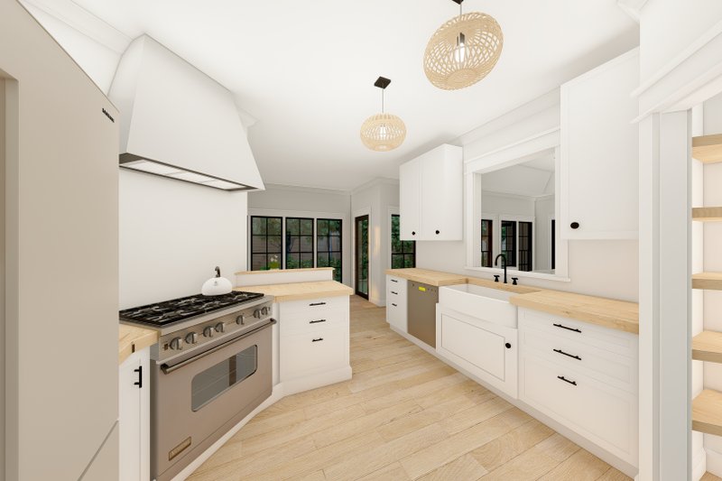 Home Plan - Interior - Kitchen 3 for Craftsman House Plan #1094-2 - 3 bed, 3.5 bath