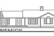 Ranch Style House Plan - 3 Beds 2.5 Baths 2401 Sq/Ft Plan #124-120 