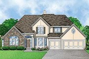 Traditional Style House Plan - 4 Beds 3 Baths 3293 Sq/Ft Plan #67-102 
