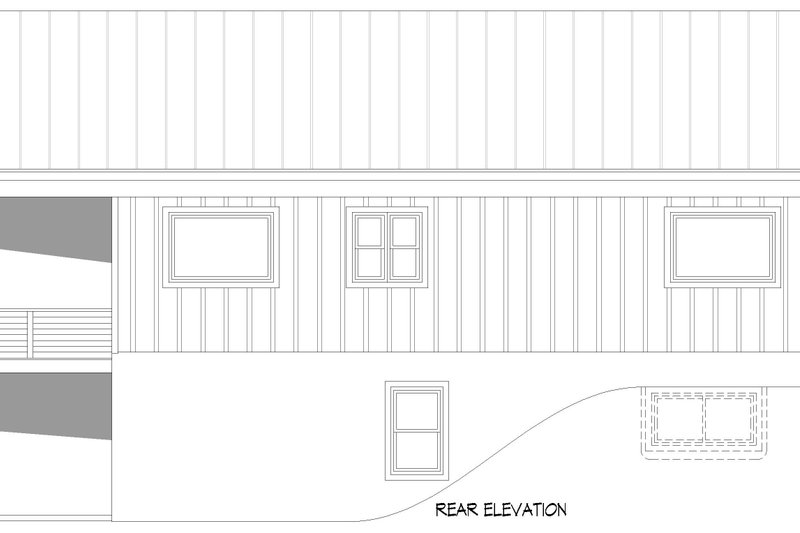 Dream House Plan - Exterior - Rear Elevation for Country House Plan #932-1270 - 4 bed, 2.5 bath
