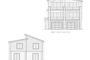 Exterior - Other Elevation 2 for Contemporary House Plan #1066-71 - 6 bed, 6 bath