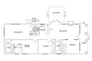 House Plan - 3 Beds 2 Baths 1454 Sq/Ft Plan #550-2 