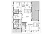 Modern Style House Plan - 3 Beds 2 Baths 1464 Sq/Ft Plan #537-24 