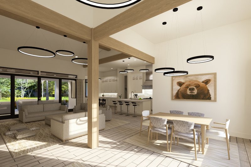 House Plan Design - Interior - Dining Room for Contemporary House Plan #1069-42 - 3 bed, 2.5 bath