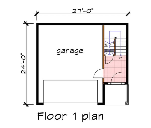 Traditional Floor Plan - Lower Floor Plan #79-145