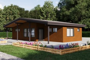 Traditional Exterior - Front Elevation Plan #1106-136