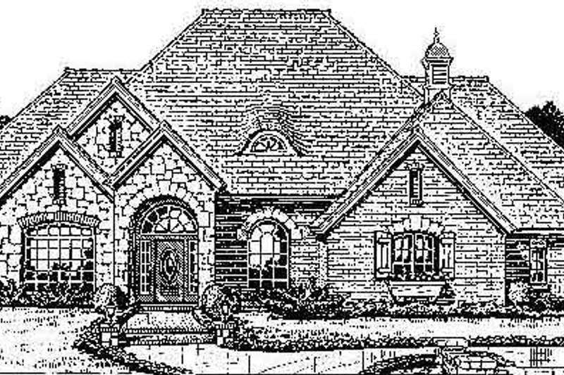Cottage Style House Plan - 4 Beds 3.5 Baths 2670 Sq/Ft Plan #310-710