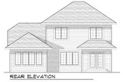 Traditional Style House Plan - 3 Beds 2.5 Baths 1610 Sq/Ft Plan #70-944 