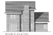 Traditional Style House Plan - 3 Beds 2 Baths 1387 Sq/Ft Plan #70-124 