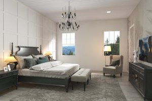 Interior - Master Bedroom for Farmhouse House Plan #54-471 - 3 bed, 2.5 bath