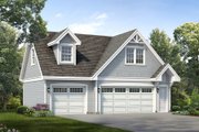 Traditional Style House Plan - 1 Beds 1 Baths 676 Sq/Ft Plan #47-1082 