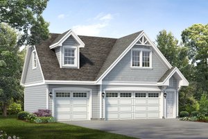 Traditional Exterior - Front Elevation Plan #47-1082