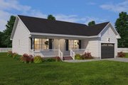 Ranch Style House Plan - 3 Beds 2 Baths 1198 Sq/Ft Plan #1082-1 