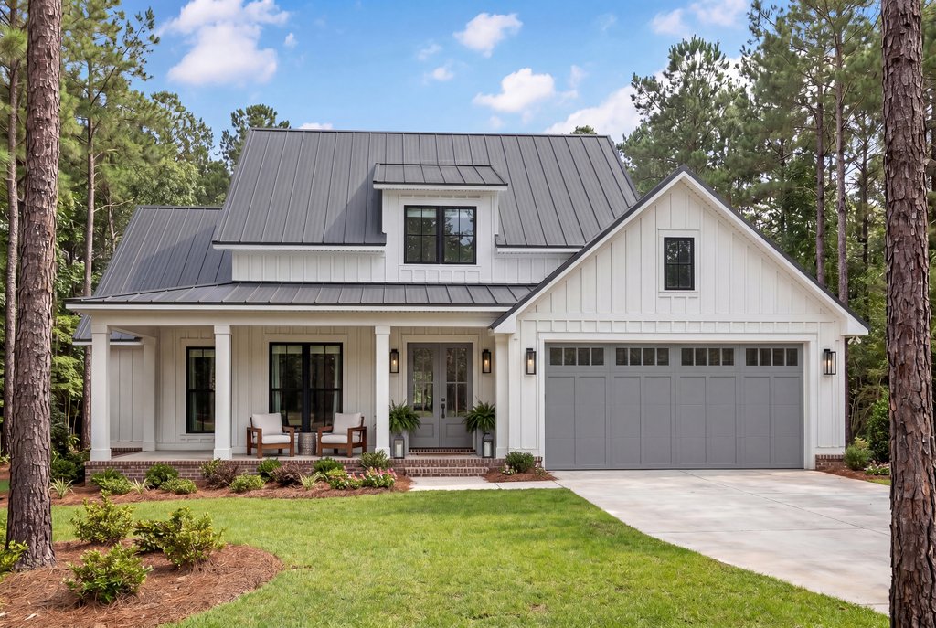 Exterior - Front Elevation 5 for Farmhouse House Plan #430-264 - 3 bed, 2.5 bath