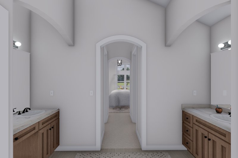 House Design - Interior - Master Bathroom for Craftsman House Plan #1060-261 - 2 bed, 2 bath