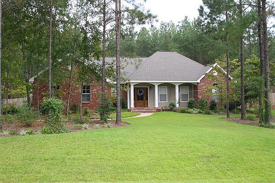 Exterior - Front Elevation 3 for Traditional House Plan #21-126 - 3 bed, 2 bath