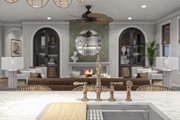 Mediterranean Style House Plan - 4 Beds 3.5 Baths 2987 Sq/Ft Plan #455-566 