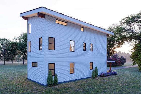 Exterior - Other Elevation 4 for Contemporary House Plan #932-1223 - 3 bed, 3.5 bath
