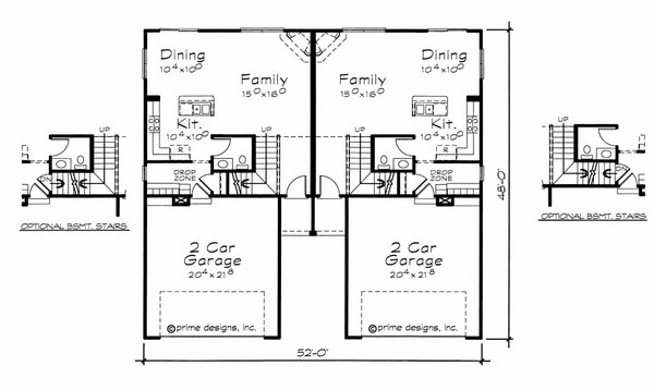 House Blueprint - Traditional Floor Plan - Upper Floor Plan #20-2585