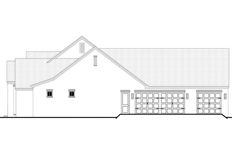 Home Plan - Exterior - Other Elevation 1 for Southern House Plan #430-354 - 3 bed, 3.5 bath